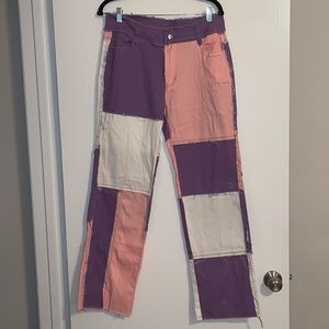 Patchwork Pants